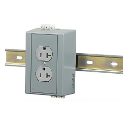 Hubbell DRUB20AC Straight Blade Receptacle