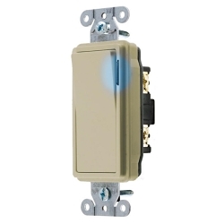Hubbell DS120IL Decorator Switch