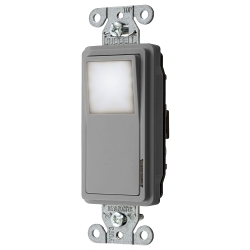 Hubbell DS120NLGY Decorator Switch