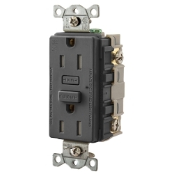 Hubbell GFTW15BK Bryant Electric Gfci Receptacle