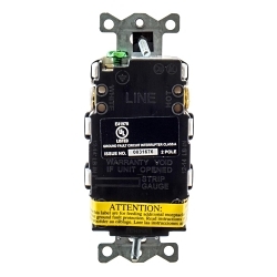 Hubbell GFTWRST20WU Wiring Device-Kellems AUTOGUARD Style Line GFCI Receptacle