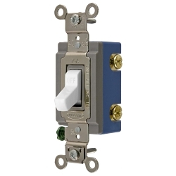 Hubbell HBL1201W Toggle Switch
