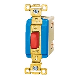 Hubbell HBL1220RJ Jewel and Pilot Light Switch