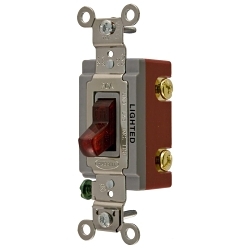Hubbell HBL1221ILR Toggle Switch