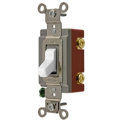 Hubbell HBL1221W Toggle Switch