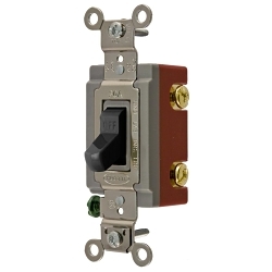 Hubbell HBL1222BK AC Toggle Switch