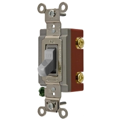 Hubbell HBL1222GY Toggle Switch