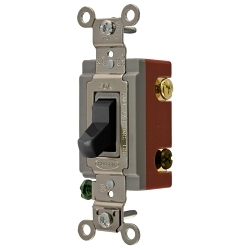 Hubbell HBL1224BK AC Toggle Switch