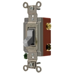 Hubbell HBL1224GY Toggle Switch