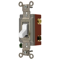 Hubbell HBL1224W Toggle Switch