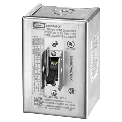 Hubbell HBL1372 HBL Switched Disconnects and Enclosures, 600 VAC, 30 A, 2, 5, 10, 15 HP, 2 Poles