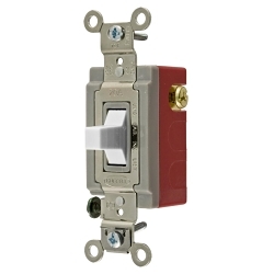 Hubbell HBL1557W Toggle Switch