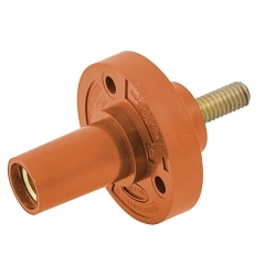 Hubbell HBL15FRSO Single Pole Receptacle