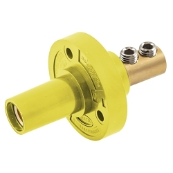 Hubbell HBL15FRY Single Pole Receptacle