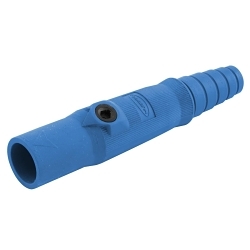 Hubbell HBL15MBL 15 Series 1-Pole Male Standard Single Pole Plug