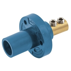 Hubbell HBL15MRBL Single Pole Receptacle
