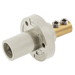 Hubbell HBL15MRW Bryant Electric Wiring Device-Kellems Single Pole Receptacle