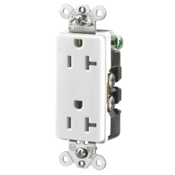 Hubbell HBL2162WA Straight Blade Receptacle