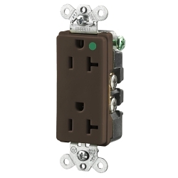 Hubbell HBL2182 Hbl Style Line Straight Blade Receptacle