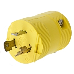 Hubbell HBL2311VY Locking Plug