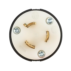 Hubbell HBL2331ST Twist-Lock 2-Pole 3-Wire Grounding Plug
