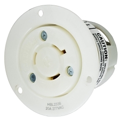 Hubbell HBL2336 Locking Receptacle