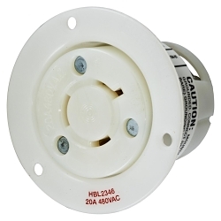 Hubbell HBL2346 Locking Receptacle