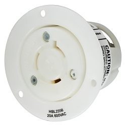 Hubbell HBL2356 Locking Receptacle