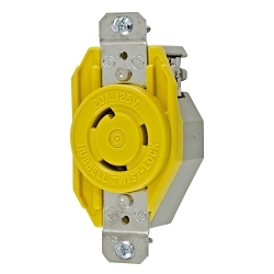Hubbell HBL23CM10 Locking Receptacle