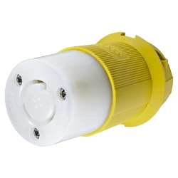 Hubbell HBL23CM23 Twist-Lock Insulgrip Female Connector