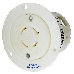Hubbell HBL2426 Locking Receptacle