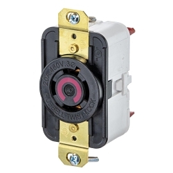 Hubbell HBL2430ST Twist-Lock Locking Receptacle