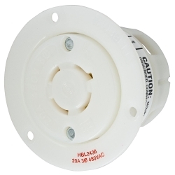 Hubbell HBL2436 Locking Receptacle