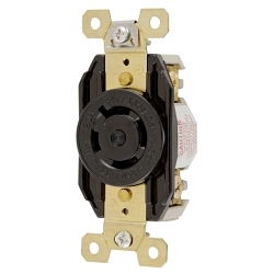 Hubbell HBL2460 Locking Receptacle