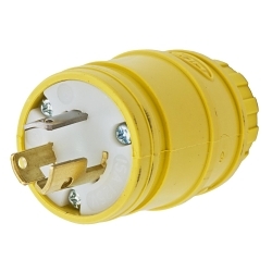 Hubbell HBL24W47 Locking Plug
