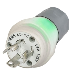 Hubbell HBL24W47AWC Locking Plug