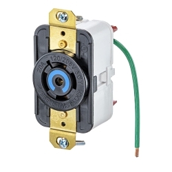 Hubbell HBL2510ST Twist-Lock Locking Receptacle