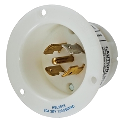 Hubbell HBL2515 Flanged Inlet