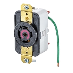 Hubbell HBL2520ST Twist-Lock Locking Receptacle