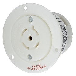 Hubbell HBL2526 Locking Receptacle