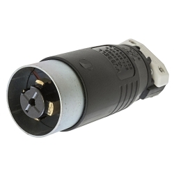 Hubbell HBL25415B Locking Plug