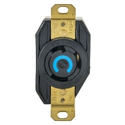 Hubbell HBL2600 Locking Flush Receptacle