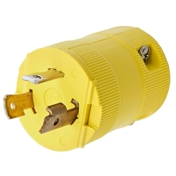 Hubbell HBL2611VY Locking Plug