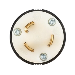 Hubbell HBL2621ST Twist-Lock 2-Pole 3-Wire Grounding Plug