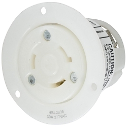 Hubbell HBL2636 Twist-Lock Insulgrip Locking Receptacle