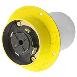 Hubbell HBL26422 Flanged Inlet