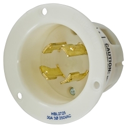 Hubbell HBL2725 Flanged Inlet