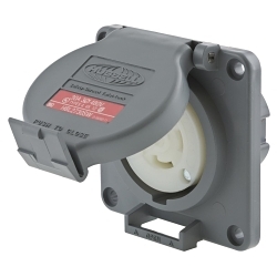 Hubbell HBL2730SW Locking Receptacle