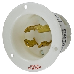 Hubbell HBL2735 Flanged Inlet