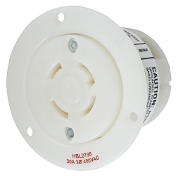 Hubbell HBL2736 Locking Receptacle
